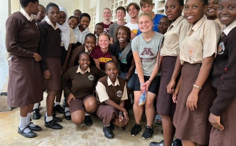 Study Abroad students in Kenya